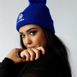 Bonnet Bleu électrique 80_s